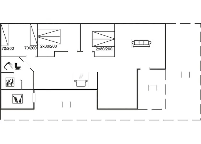 Nyaraló Hallgerd - 800m From The Sea By Interhome